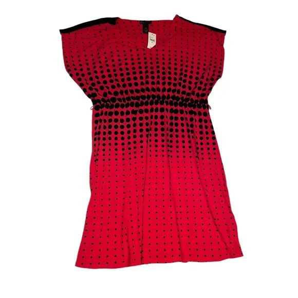 Lane Bryant | Dresses | Nwt Lane Bryant Black And Red Dress With Polk A  Dots Dress No Belt | Poshmark